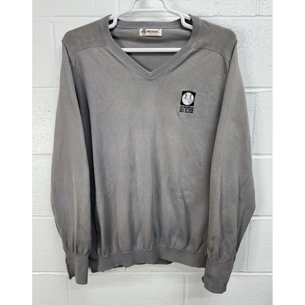 VTG Lou Bordreau Hall Of Fame Golf Classic Antigua Sweater / USA Made / Men's XL
